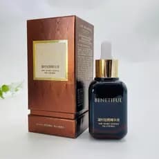 Shanghai Korea Vina Cosmetics 正 Vina Benifen Tempo de Condensação Essência Ampola Marrom Firmador