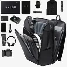 Bange bange mochila de grande capacidade à prova d'água expansão mochila de computador bolsa de viagem de negócios bolsa