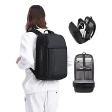 BANGE BANGE Mochila Masculina Mochila Grande Capacidade Negócios Lazer Computador Bolsa Viagem de Negócios Bolsa Commute