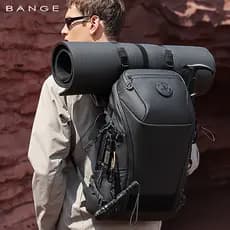 BANGE BANGE Mochila masculina ao ar livre moda na moda lazer bolsa de escalada multifuncional mochila de viagem All-Matc