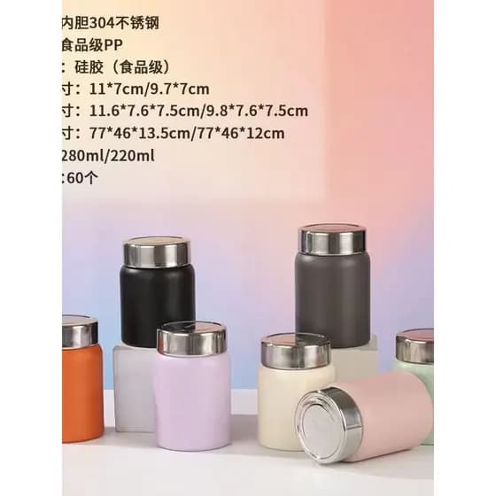 Novo estilo copo estufado de pequena capacidade 316 Mini copo térmico de aço inoxidável copo de bolso portátil de alto v