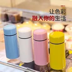 Portátil 304 copo de bolso de aço inoxidável Mini simples pequeno jovem masculino feminino estudante copo de água bonito