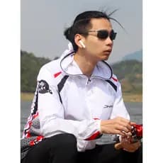 Roupas de proteção solar de pesca masculinas 2021 novo estilo ciclismo verão estilo fino seda gelo estilo longo isca res