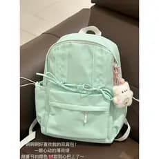 Mochila escolar ins nicho mochila feminina júnior escola secundária mochila de viagem leve grande capacidade à prova d'á