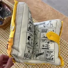 Além de livro de pelúcia travesseiro sofá sala estar almofada criativo pequeno príncipe periférico almofada de pelúcia N