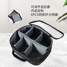 Bolsa de isca profissional carretel de pesca bolsa de cintura dura acessórios de armazenamento de equipamentos de pesca