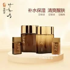 Coreia Ci Lingxiu loção de água masculina cuidados com a pele conjunto de 4 peças loção Toner hidratante enviar maridos