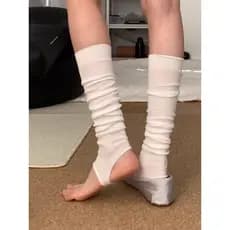 Meu Deus, estas meias são tão lindas!Meias finas estilo miu miu pilha pés pisando perna capa primavera verão