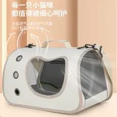 Bolsa portátil para animais de estimação, bolsa mensageiro para cães e gatos, carro pequeno, respirável, grande capacida