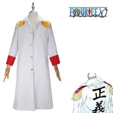 Conjunto Completo de Capa de Marinheiro One Piece para Cosplay de Anime ZP6t FW1O