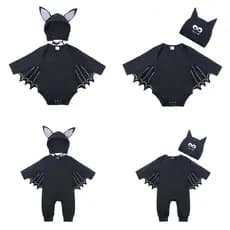 Roupas de bebê, macacão infantil, macacão de outono para bebê, roupas infantis, roupas infantis de Halloween, macacão co