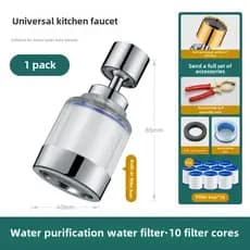Torneira Purificadora De 5 Camadas Com Filtro Para Economia De Água De Cozinha Bub