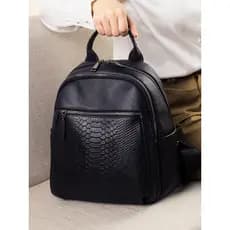 Bolsa feminina de couro genuíno 2026 novo estilo mochila elegante all-match Casual all-match couro genuíno multifunciona