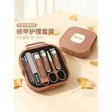 Conjunto de cortador de unhas portátil, cortador de unhas doméstico, cortador de unhas de alta qualidade, Anti-respingos