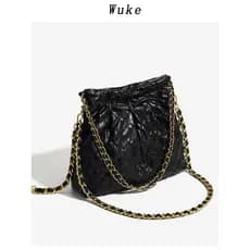Corrente criança mãe saco feminino novo grande capacidade Commuter Tote balde saco vadios moda All-Match saco de lixo