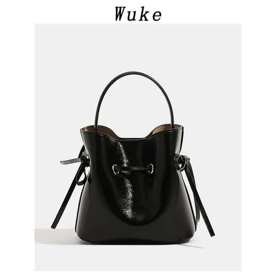 Must-have bolsa feminina verão novo estilo balde saco senhoras saco de cordão pequeno saco borboleta bolsa feminina Diag