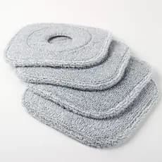Cabeça rotativa para esfregão, pano de substituição para esfregão, separação de manchas limpas, acessórios para esfregão