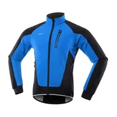 Camisa de ciclismo masculina superior inverno Mountain Bike manga longa ao ar livre velo à prova de vento jaqueta quente
