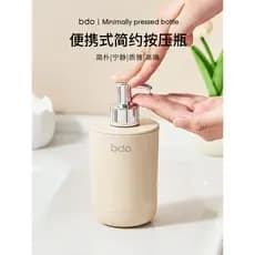 Bdo viagem Sub-engarrafamento tipo imprensa de alto valor desinfetante para as mãos Gel de banho Shampoo garrafa pequena