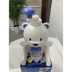 Japão pérola urso Manual raspado fabricante de gelo bonito pinguim granizo fabricante de gelo doméstico pequeno Smoothie