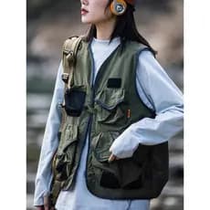 Colete de ferramentas leve e rico com vários bolsos da série Mountain CSSJ-3669CS
