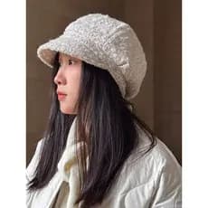 Chapéu octogonal cinza rosto-olhando pequeno japonês compras pico boné outono inverno novo estilo velo-velo quente elega