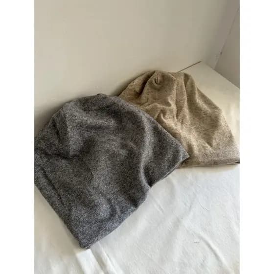Baotou boné de confinamento masculino feminino moda na moda estilo japonês outono cor sólida boné de pilha de tamanho gr