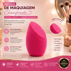 Esponja para Maquiagem Esponja de rosto Facial para Base e Corretivo com Caixa Porta Esponja