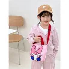 Bolsa mensageiro crianças meninas bebê passeio portátil Universal bolsa de ombro jardim de infância dos desenhos animado