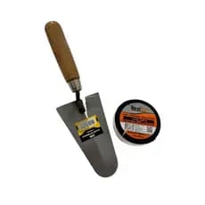 Kit Colher Retangular Construção + Linha para Pedreiro 100m - S&V