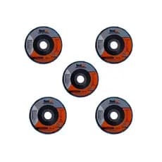 Kit 5 Discos Flap Cônico Bestfer 4 ½ Grão 100 - ESV