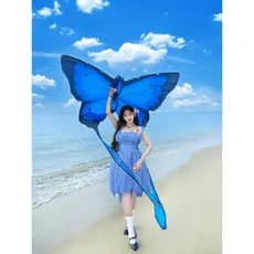2025 novo estilo borboleta pipa crianças adultos dedicado grande brisa High-End fácil voando influenciador kite