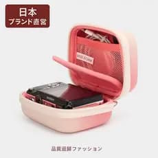 Bolsa para câmera de cartão pequeno, vendas diretas do Japão, à prova d'água, à prova de choque, pu, casca dura, armazen