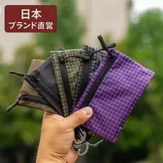 Japão vendas diretas ao ar livre leve 11g à prova dwaterproof água zíper titular do cartão das mulheres dos homens saco