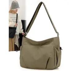 Japão japão BHJ moda leve saco do mensageiro 2026 novo estilo grande capacidade Multi-bolso bolsa de ombro náilon pano a