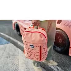 Porsche mochila rosa porco mochila Casual mochila porsche nova marca