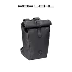 Adequado para Porsche mochila rolo superior mochila grande capacidade saco de viagem saco do computador novo