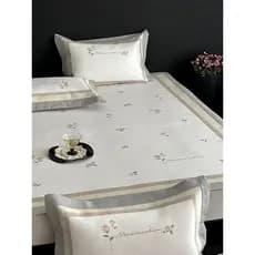 Roland Baby Home Textiles High-End Cool Feeling Classe A Ice Silk Soft Mat Verão Luz Luxo Impresso Cool Mat Conjunto de