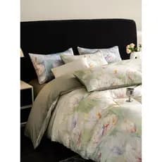 Roland casa têxteis Retro romântico alta contagem puro algodão conjunto de quatro peças high-End sentir flor algodão mac