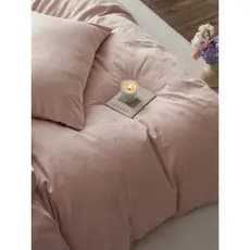 Roland Home Textiles High-End Feeling Xinjiang Puro Algodão Escovado Conjunto de Quatro Peças Nuvem Engrossada Algodão M