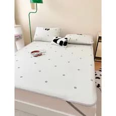 Roland Baby Home Textiles Classe A Cool Feeling Ice Silk Soft Seat Conjunto de três peças lavável nu dormir doméstico ún