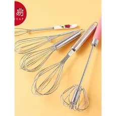 Batedor A1pq201-Creme Batedor de Aço Inoxidável Mini Pequena Haste de Agitação Manual de Secagem de Cozinha Doméstica