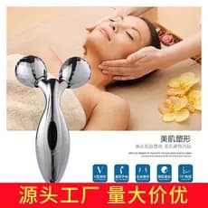 Beleza transfronteiriça v massagem facial v instrumento facial rolo 3d v massageador facial massageador facial elevador