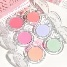 HISYI Monocromático Blush Palette Blush Azul Blush Roxo Blush Verde Cor Expandida Alto Brilho Baixa Saturação Desenvolvi