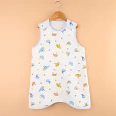 Saco de dormir para bebês, sem mangas, primavera outono, estilo fino, colcha Anti-chute infantil, estilo colete de quart