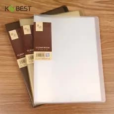 Livro de informações de bússola Pasta A4 Bolsa de inserção multicamadas Pasta de papel de teste de armazenamento Alunos