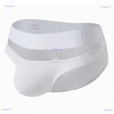 Roupa Interior Masculina de Algodão Respirável, Confortável, Macia e Sem Costura para Esportes WI9F