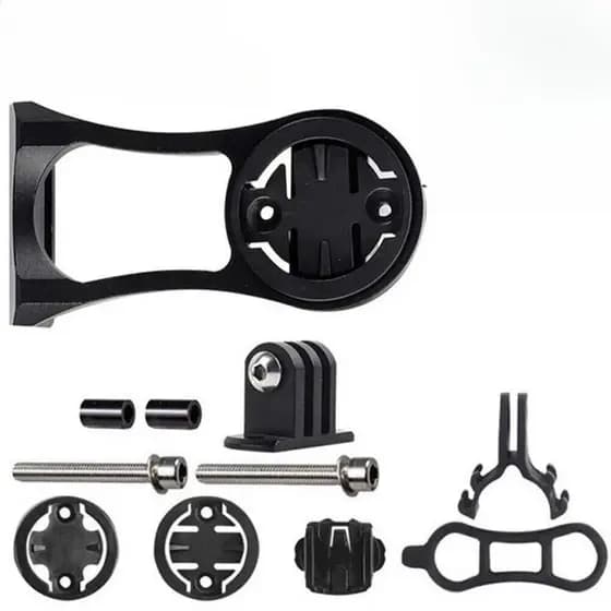 Suporte de extensão para guidão de bicicleta para Garmin Edge com suporte para GoPro GPS