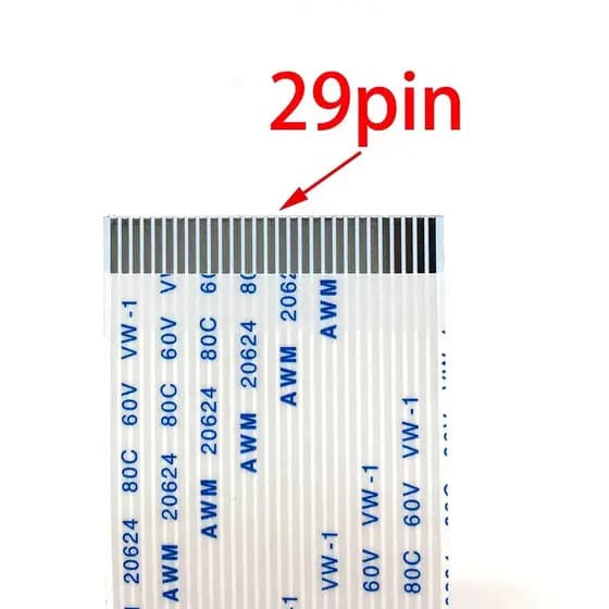 10 unidades de cabo de dados de 29 pinos para cabeçote de impressão Epson TX800 TX700 TX720 TX820 XP600, para impressora
