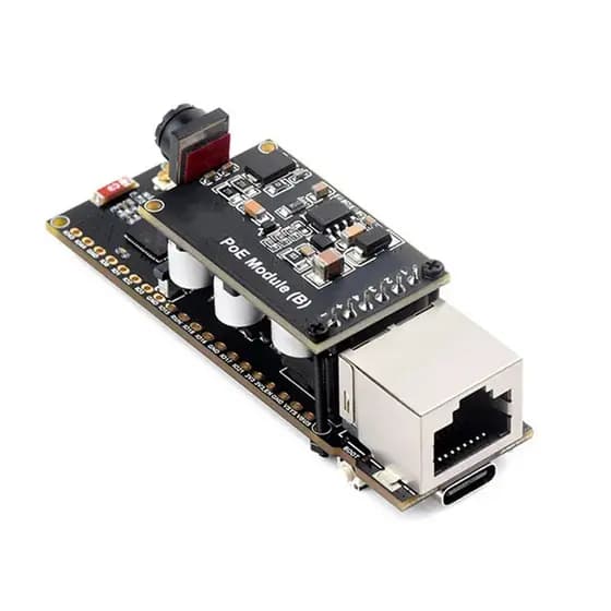 Placa de Desenvolvimento Ethernet A95U ESP32-S3-POE-ETH ESP32-S3 com Suporte a PoE, Wi-Fi Dual-Core e Bluetooth, Porta U